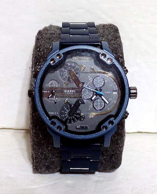 Diesel 3 Bar Only The Brave DZ-6210 Solid Stainless Water Resist Watch in EUC