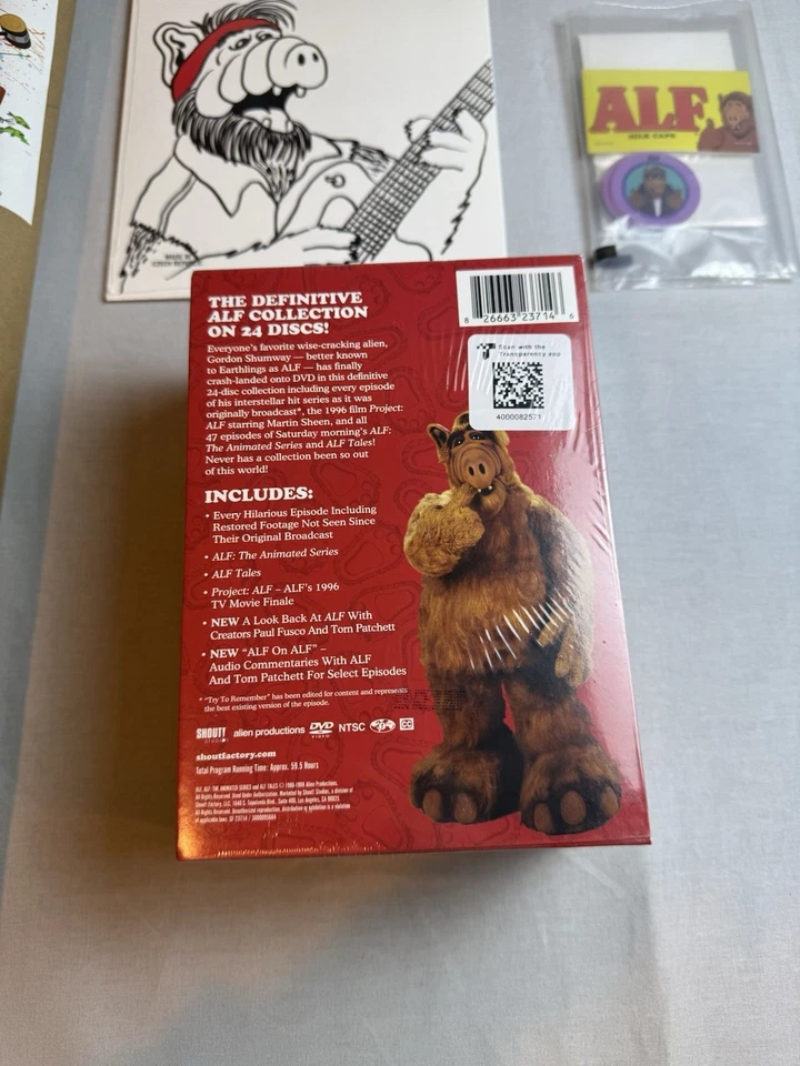 ALF: The Complete Series Deluxe Edition w/ Poster + Vinyl *NEW* Foto 4 de 4