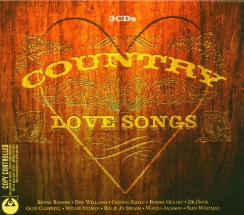 Country Love Songs: Various Artists CD Set, 3 Discs