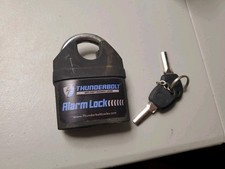 Thunderbolt-110db SECURITY ALARM EQUIPPED PADLOCK-ALARM SYSTEM