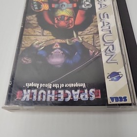 Space Hulk Vegeance Of The Blood Angels (Sega Saturn, 1996) With Manual