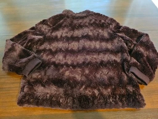 Куртка из искусственного меха Sanctuary Merlot с карманами размер средний - Изображение 2 из 4