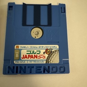 Famicom Disk Japan Mario Golf Rare Collectible Vintage 1987