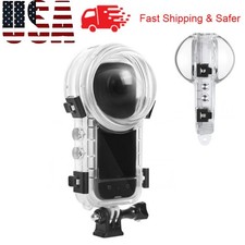 Waterproof Case For insta360 X4 Camera Invisible Diving Housing Protective Shell