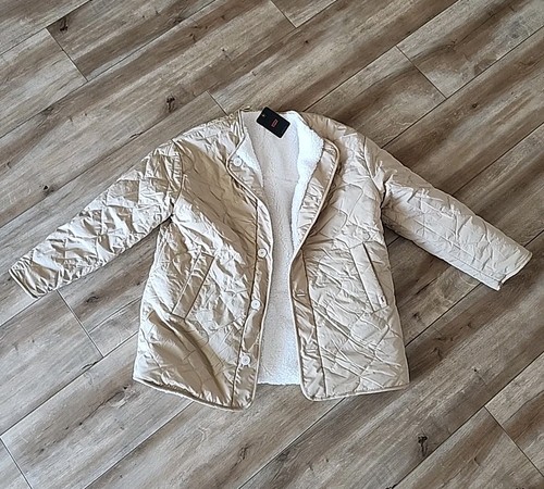 Levis Oversized Quilted Reversible Jacket Medium Msrp $198 Size Small - Picture 5 of 16