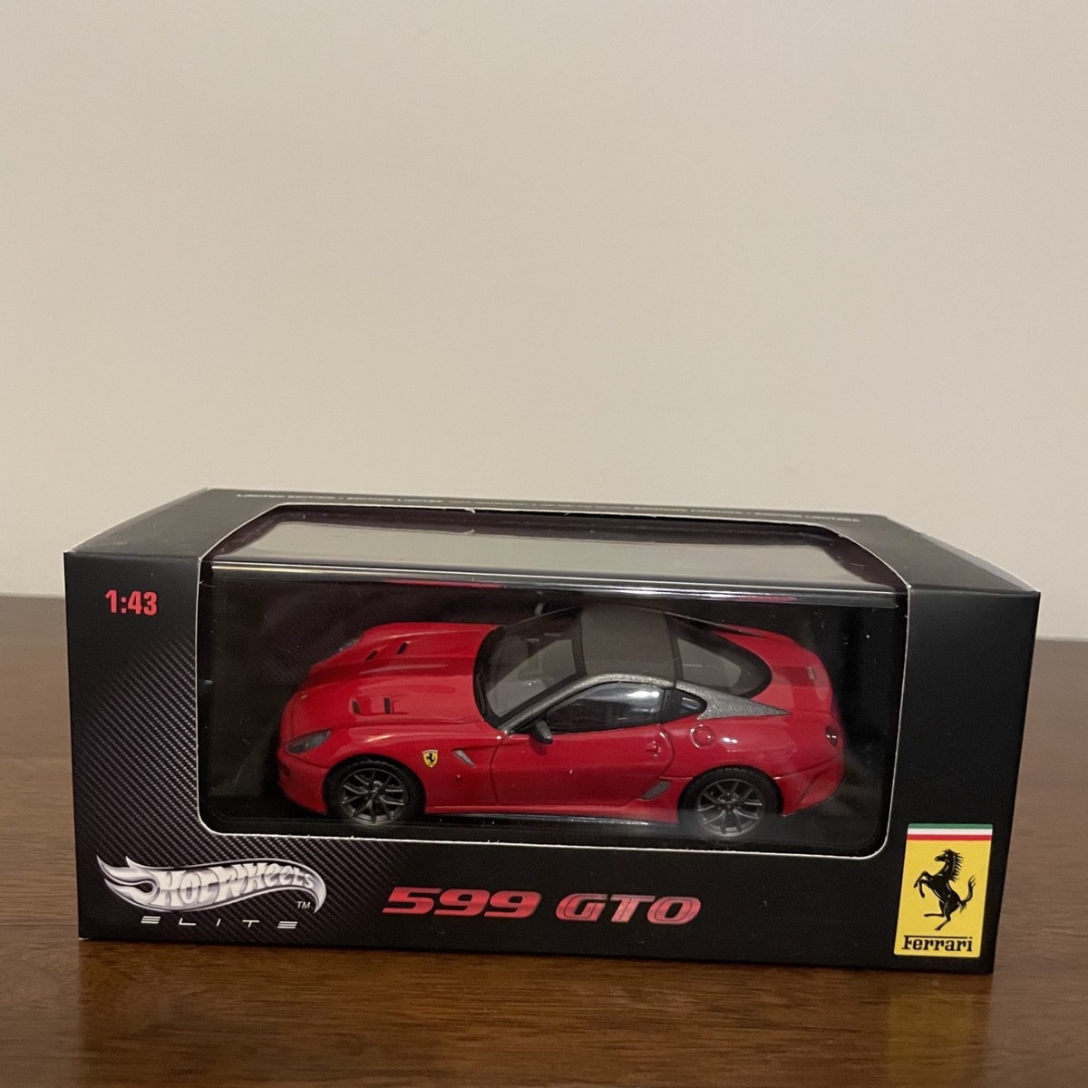ミニカー Hot Wheels Ferrari 599 GTO 1:43 Hot Wheels Elite Ferrari 599 GTO Red 1/43 Scale T6267 NIB | eBay
