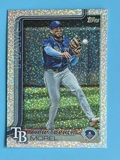 2025 Topps Series 1 Celebration CHRISTOPHER MOREL Confetti RAYS #236
