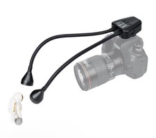 10 Inch Long Portable Shoe-Mount LED Macro Arm Light, CRI 95 5600K, 5 Level