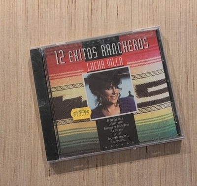 Lucha Villa 12 Exitos Rancheros CD BRAND NEW & SEALED!
