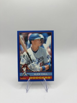 2025 Topps Heritage High Number - Alex Call #577 Dark Blue Bordered