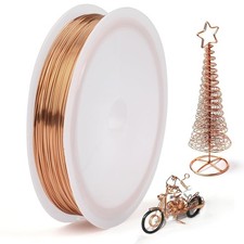 Pure Copper Wire 24 Gauge 99.9 Soft Bare Copper Craft Wire for Jewelry Making