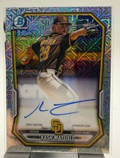 2026 Bowman Chrome Kash Mayfield Mojo Refractor Auto #BMA-KM Padres