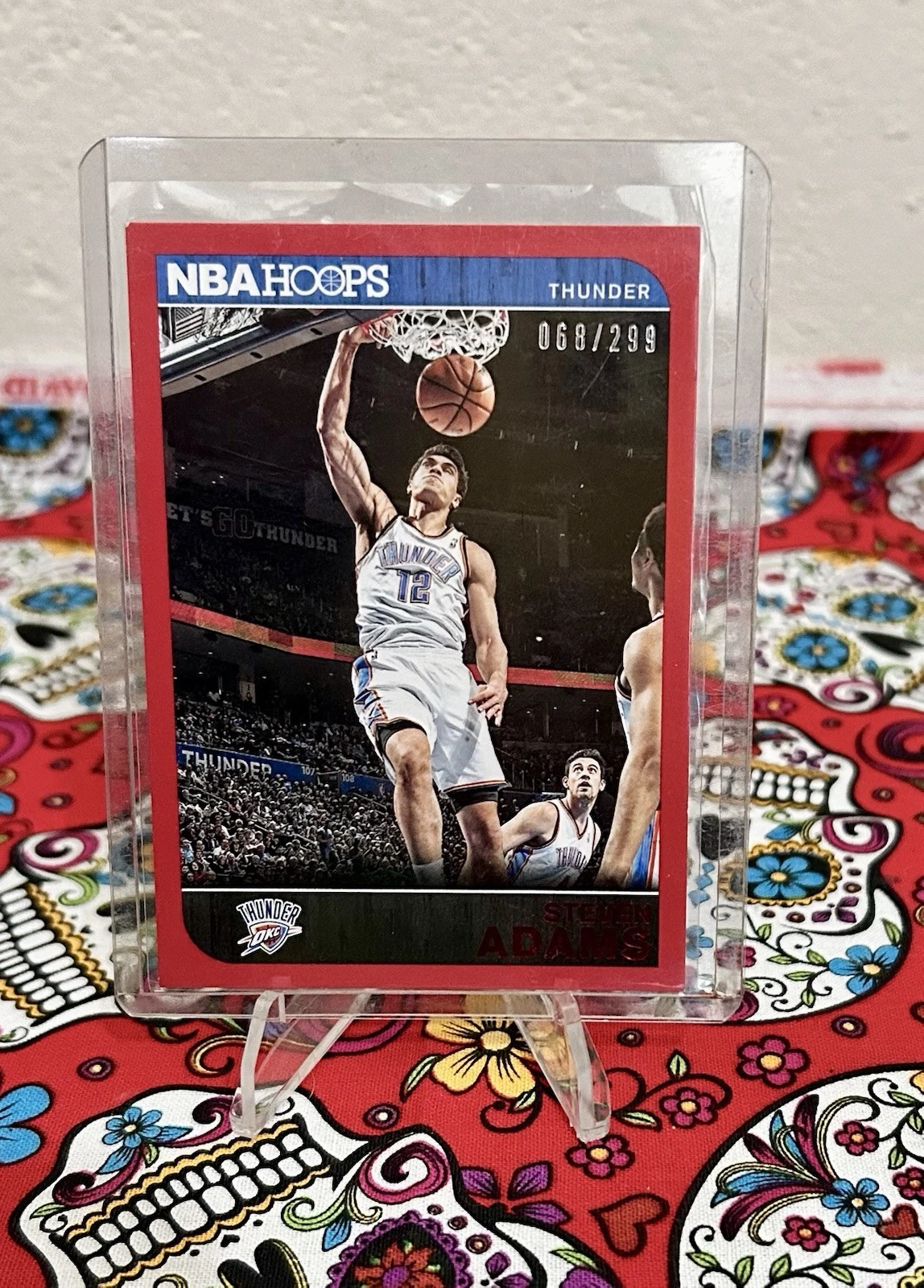 Steven Adams trading card