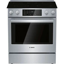 Bosch 800 Series HEI8056U 30 Inch Slide-In Electric Range with 5 Elements