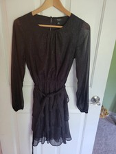 Vera Wang Long Sleeve Dress 