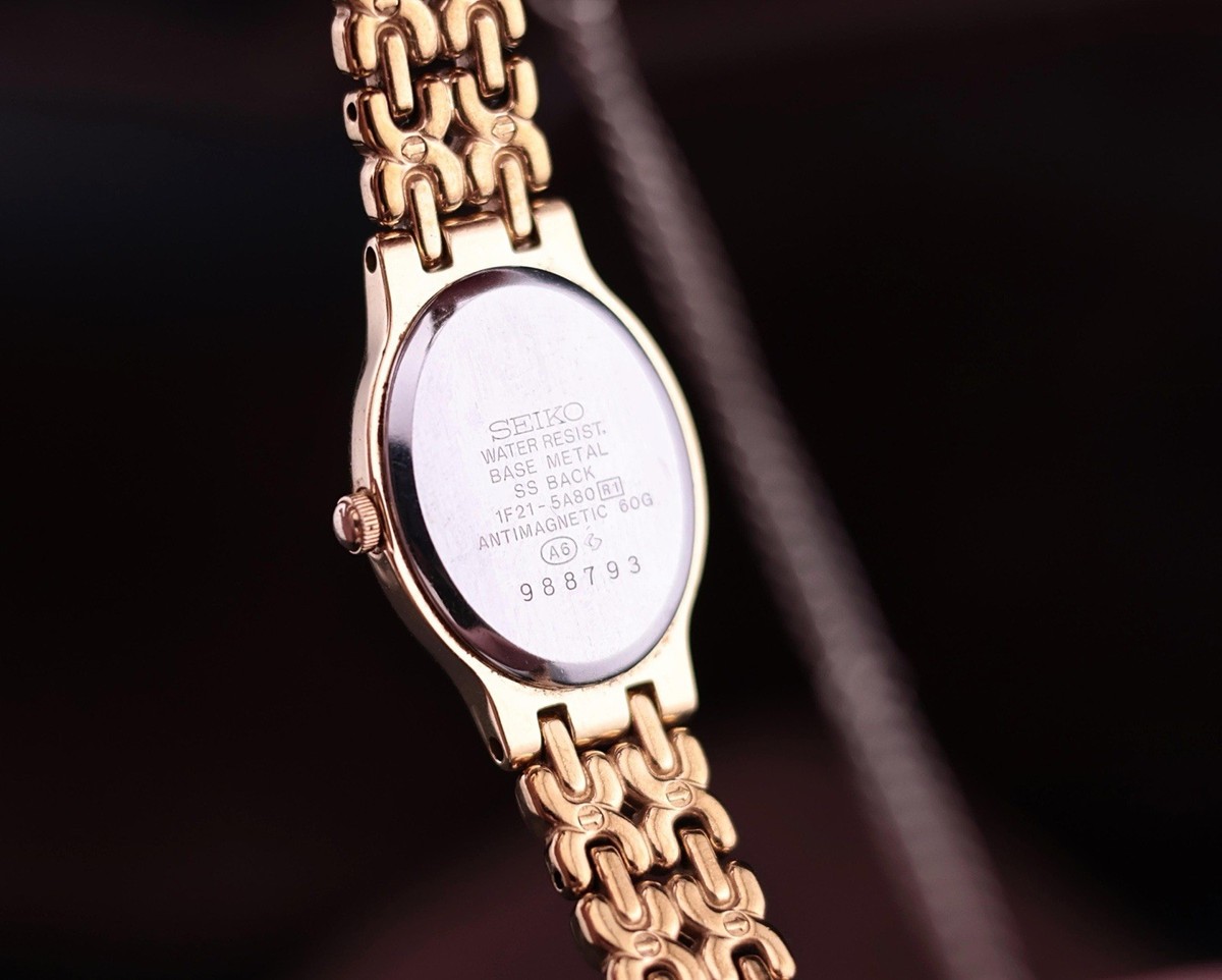 SEIKO セイコー Belfina シェル文字盤 1F21-0F00 純正ベルト