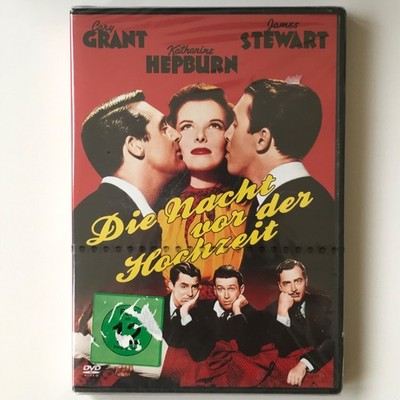 Die Nacht vor der Hochzeit DVD Cary Grant Katharine Hepburn J. Stewart - OVP NEU