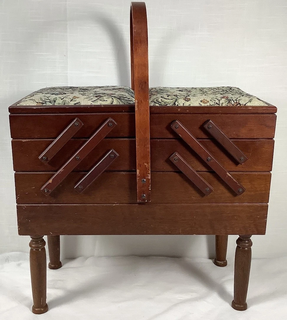 Vintage Original Collectible Sewing Sewing Boxes for sale | eBay
