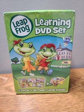LeapFrog Learning DVD Set 2009 Edition, 3-Disc Set with 26 Flash Cards