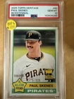 2025 Topps Heritage Bicentennial Variation /200. Paul Skenes #60 PSA Gem MT 10