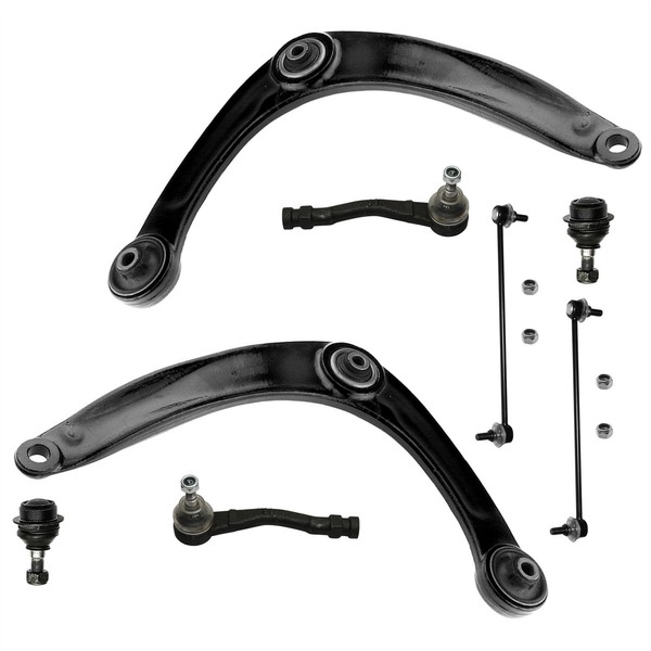 2 Querlenker Vorne FüR Peugeot Partner Und 2 Koppelstange 2 Spurstangenkopf-image