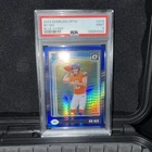 2024 Panini Donruss Optic - Rated Rookie Bo Nix #209 Blue Hyper Prizm (RC)