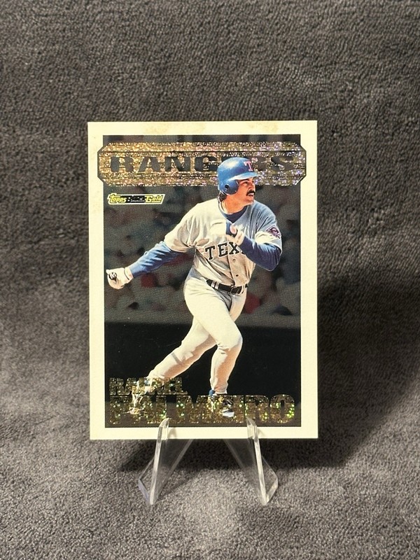 1994 Topps Black Gold Rafael Palmeiro #16 Texas Rangers