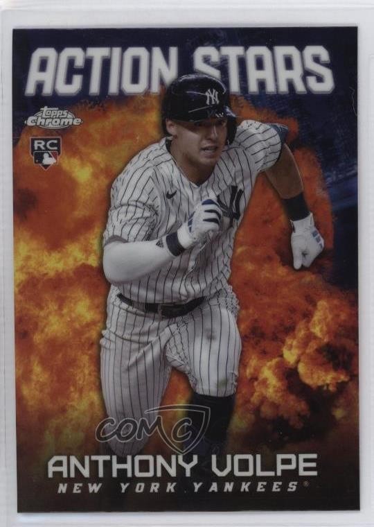 2023 Topps Chrome Update Action Stars Anthony Volpe #ASC-28 12g7