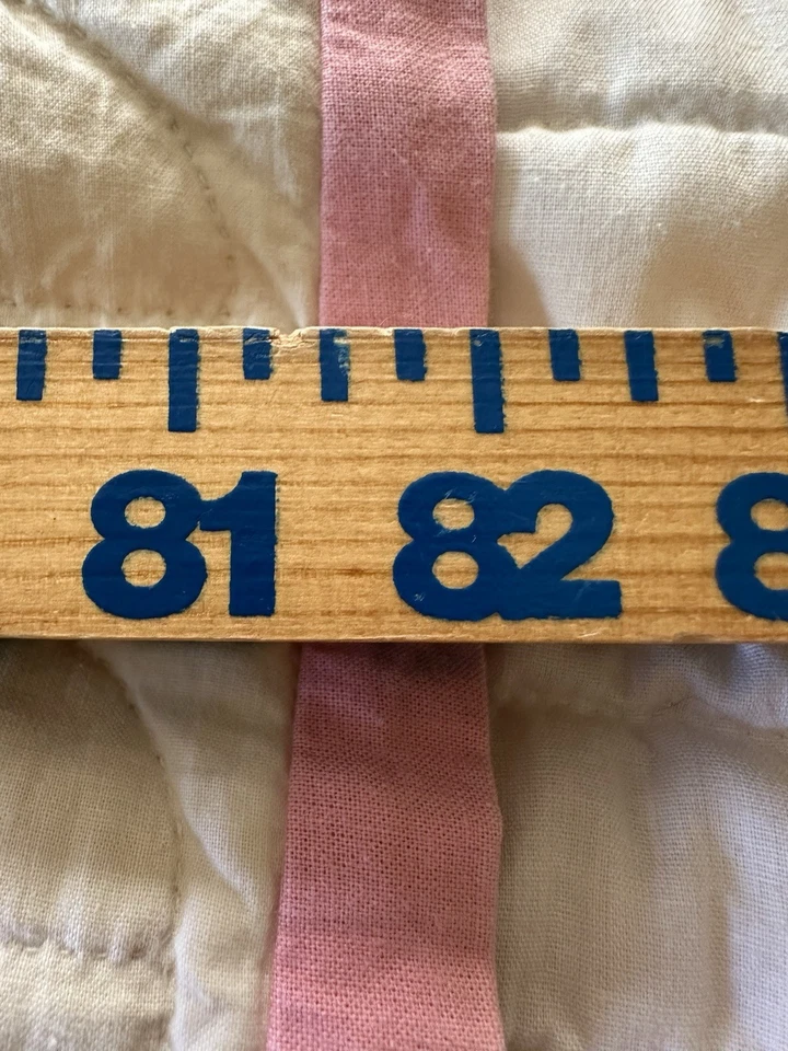 "De colección Hecho a Mano Edredón Apliques Bordado Floral Ramo Rosa Reina Completa 82""x97""" Foto 4 de 4