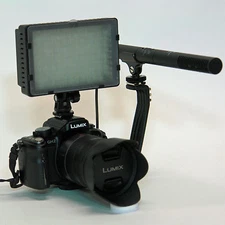 Pro G9 VM SC-2L shotgun mic light for Panasonic G9 G85 G80 G7 G6 G6KK camera