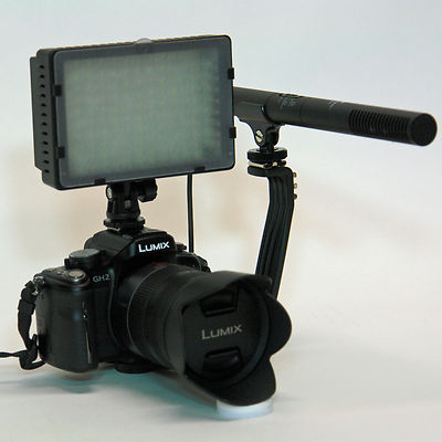 Pro WXF991K VM SC-2L shotgun mic light fo Panasonic VX981K VX870 WX970 camcorder