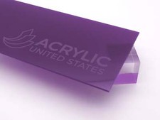 1/8" Purple Translucent 2287 Acrylic Sheet