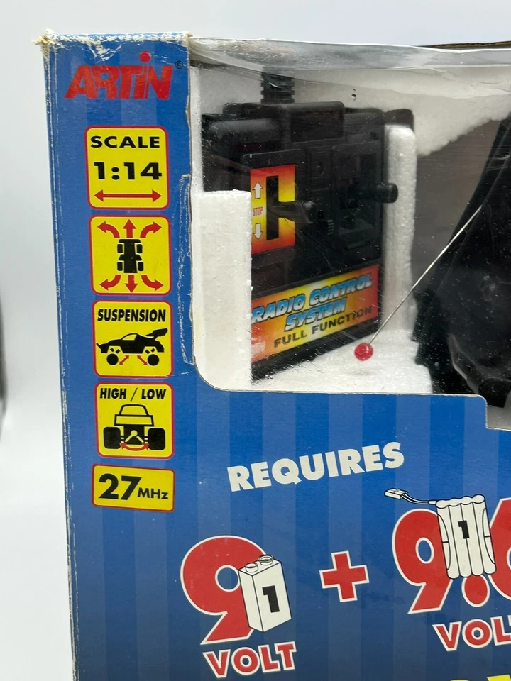 Artin 1:14 Scale Radio Shack RC Remote Control Red Desperado Monster Truck 47680 - Image 4 of 4