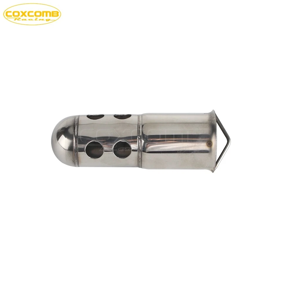 Silenciador asesino DB con inserción deflector extraíble para tubo silenciador de 51 mm Kawasaki Honda Foto 4 de 4