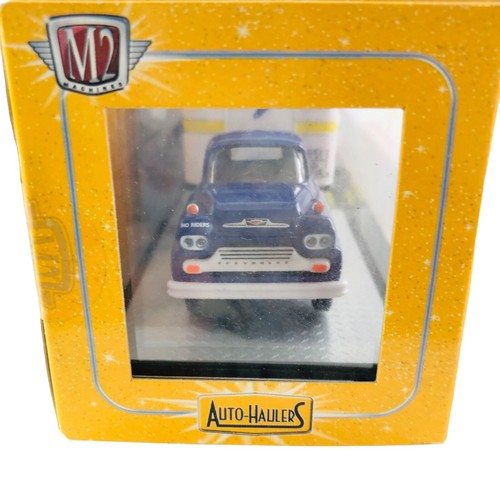 M2 Machines Goodyear Tractor Trailer Original Box 1958 Chevrolet Spartan in Case - Picture 9 of 14