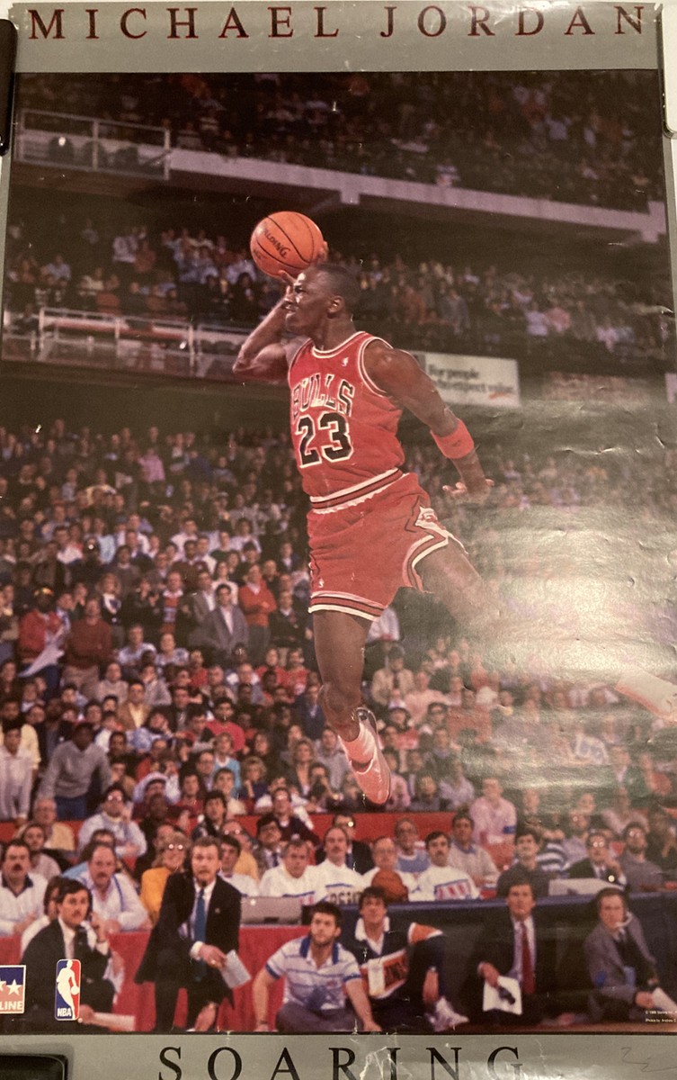 MICHAEL JORDAN SOARING POSTER | eBay