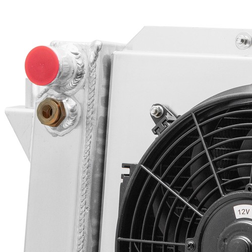 1830 3 Row Radiator Shroud Fan For 93-07 Ford Taurus/96-05 Mercury ...