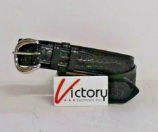 NWOT Premier Genuine Leather Ranger Garrison Basket Weave Belt | PL1721 - Black 