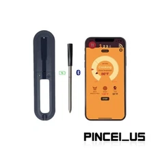 Wireless Smart Bluetooth Barbecue Thermometer Compatible Android8.0/iOS Systems
