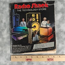 Vintage 1990 Radio Shack Technology Store Catalog - Retro Electronics
