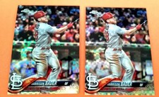 2018 TOPPS CHROME HARRISON BADER RC 2CT X-FRACTOR REFRACTOR  #40