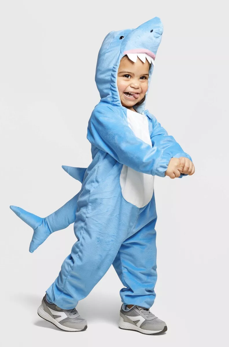 Baby Plush Shark Halloween Costume 0 6M Hyde and Eek Boutique