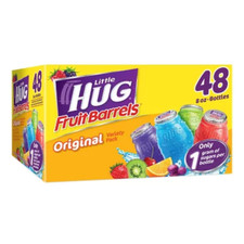 Little Hug Fruit Barrels, 8 fl. oz. - 48 Pack  Refreshing Kids' Drinks