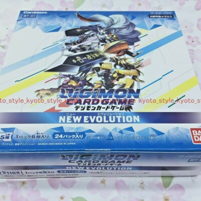Digimon Card Game Booster BT-01 NEW EVOLUTION BOX 05785 JAPAN IMPORT | eBay