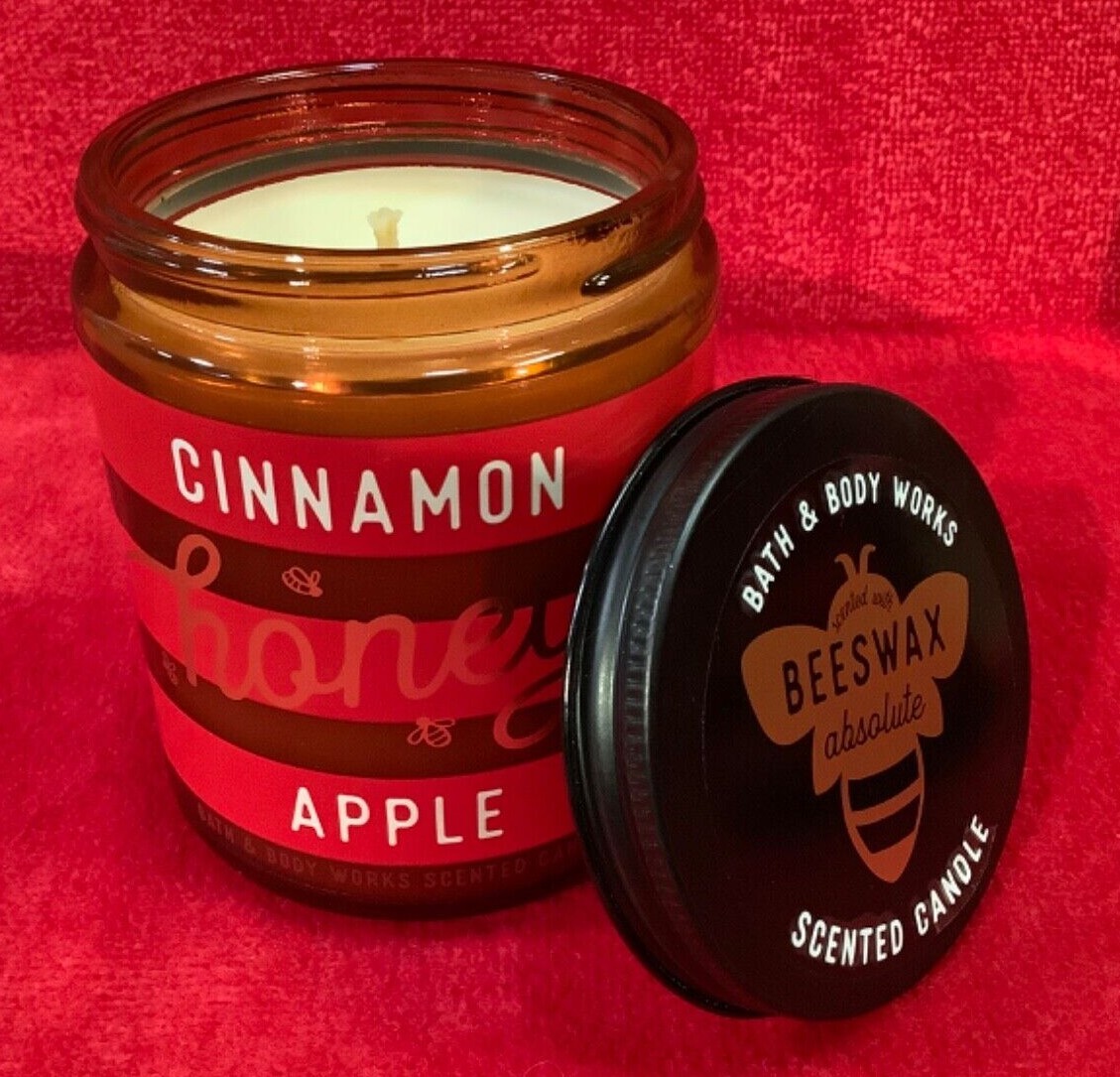 Bath & Body Works Cinnamon Honey Apple Single Wick Scented C
