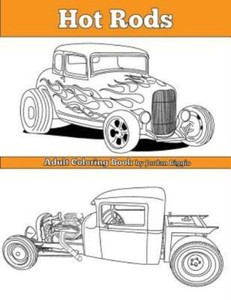 Hot Rods: Adult Coloring Book 9781534622401 | eBay