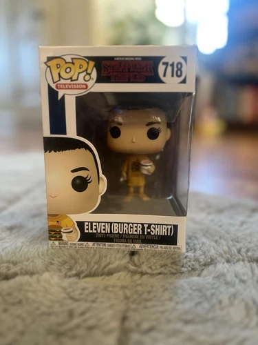 Funko Pop! Vinyl: Stranger Things - Eleven - (Benny's Burgers) #718