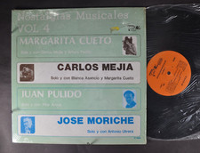 CARLOS MEJIA / JOSE MORICHE- NOSTALGIAS MUSICALES Vol. 4 LATIN LP Shrink TESORO