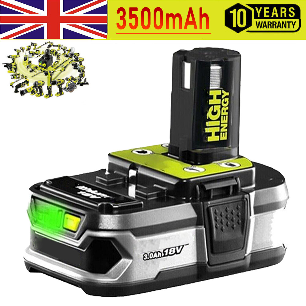 For Ryobi 18V One Plus Lithium Battery RB18L50 RB18L40 P104 P105 P108  P780