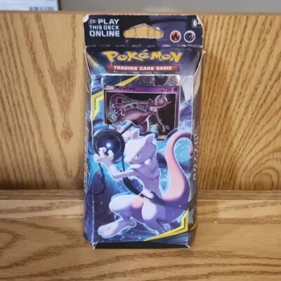 Pokemon Mewtwo Artwork Unbroken Bonds Battle Minds Theme Deck - Sun &